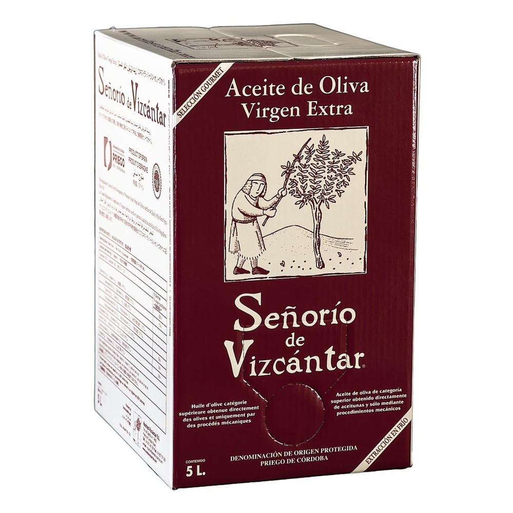 Señorío de Vizcántar Bag in Box 5 l. Caja 3 unidades. | Oliva del Sur