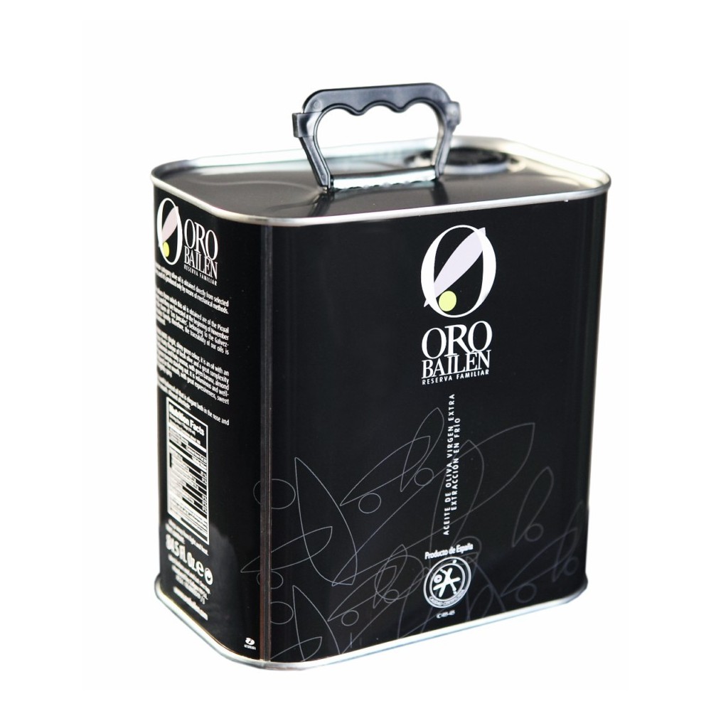Oro Bailen Reserva Familiar PICUAL can 2,5 litres. Box 4 units.