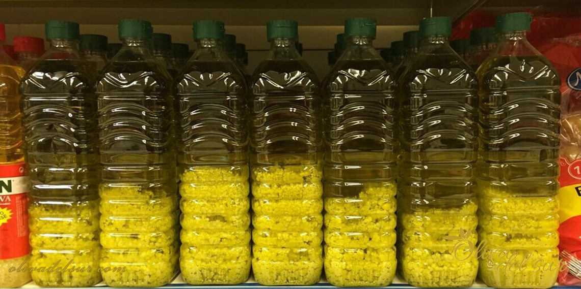 Grumos blancos en el aceite de oliva ¿Son peligrosos?